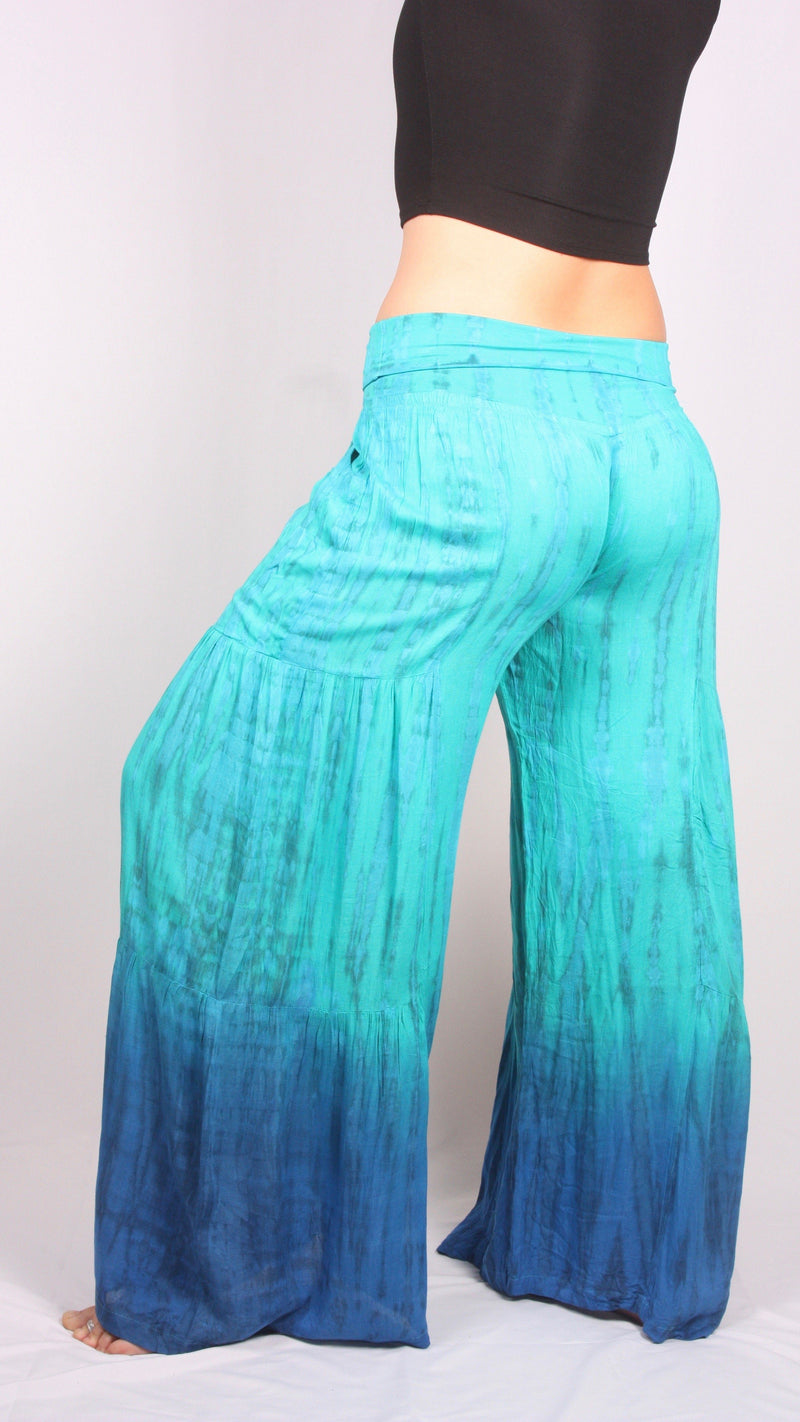 TIE DYE PALAZZO PANTS